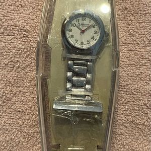 This is a pin on watch. Great for medical professionals.